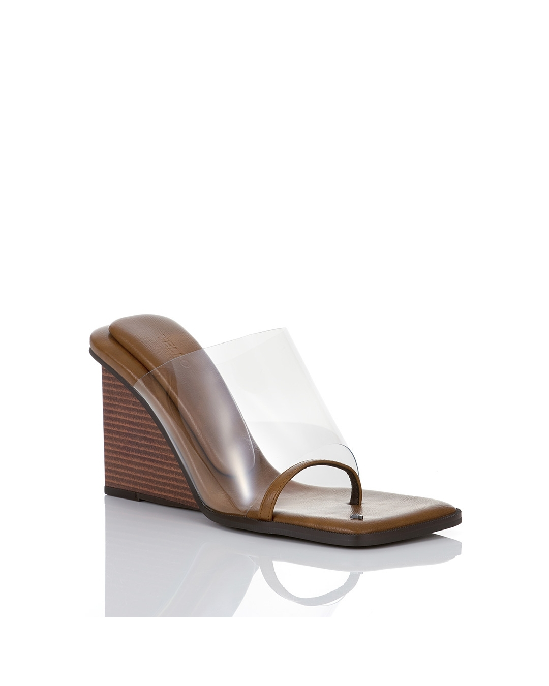 Yello イエロ DEFORMED WEDGE SANDALS サンダル