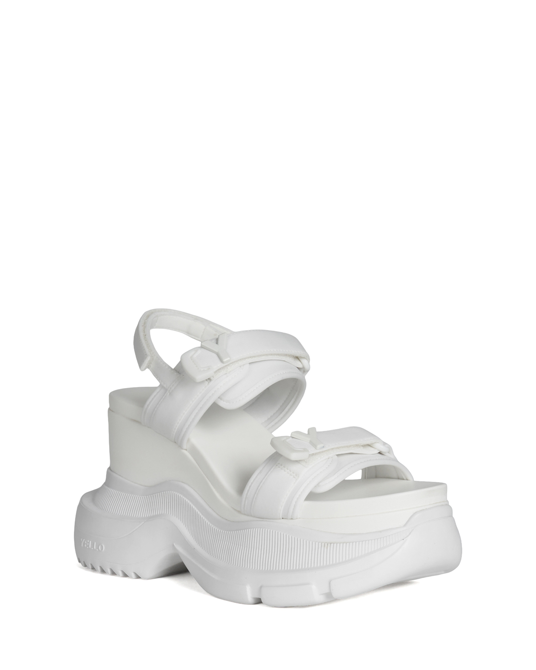 YELLO / WEISS DOUBLE SNEAKER SANDALS