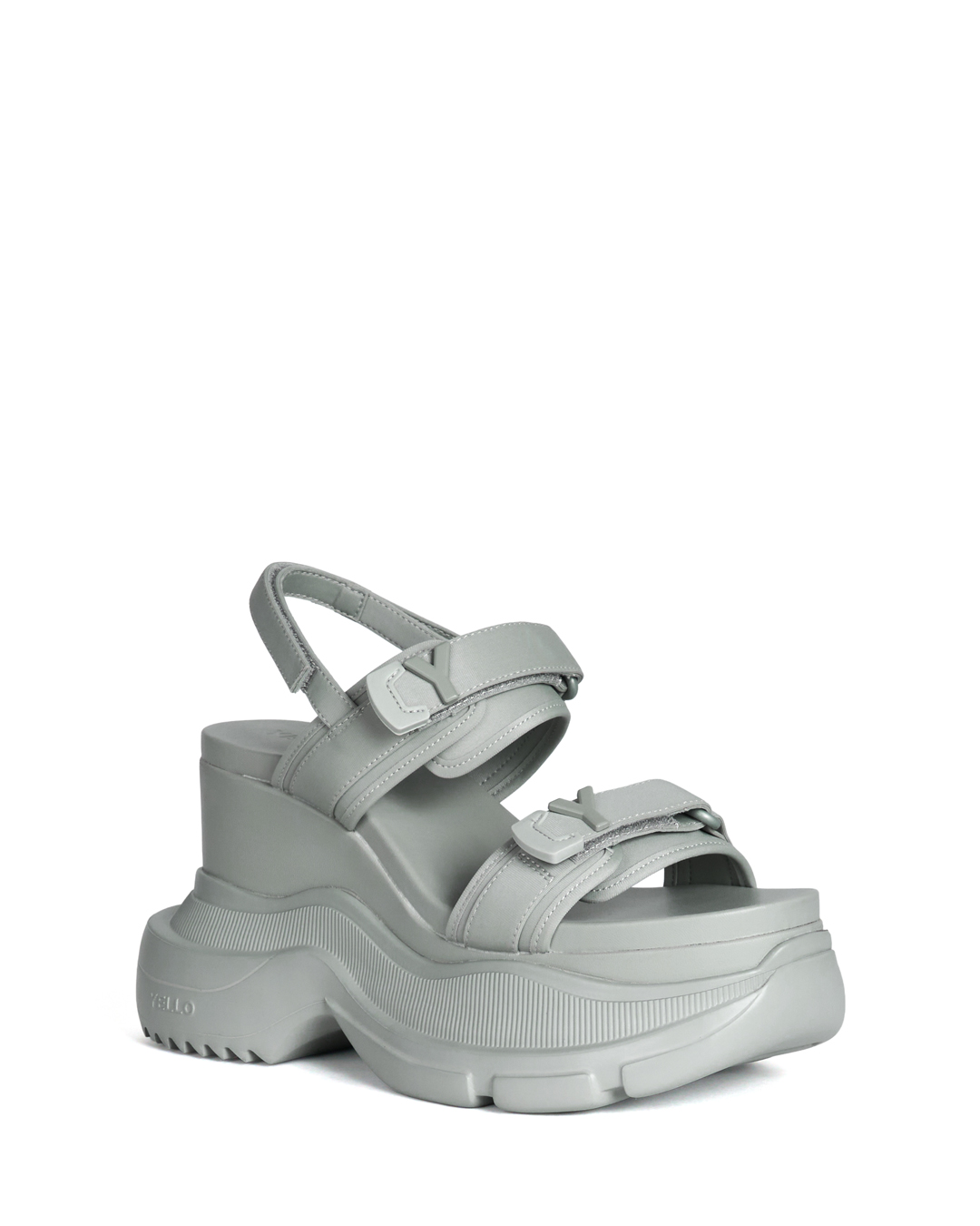 YELLO / STONE DOUBLE SNEAKER SANDALS