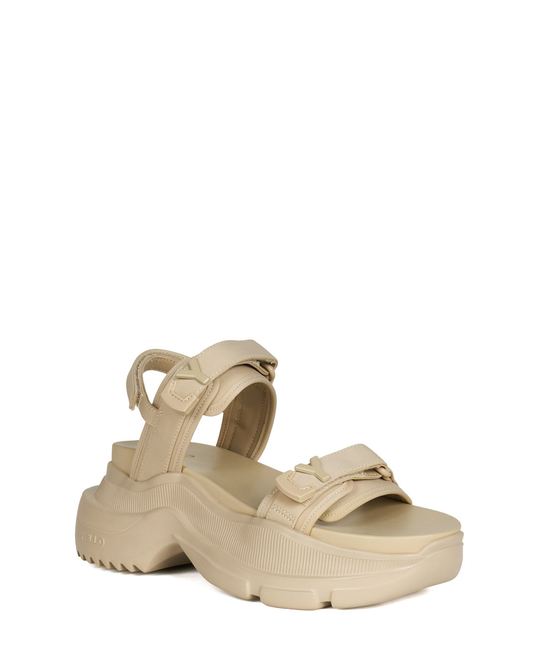 YELLO / CREMA SINGLE SNEAKER SANDALS