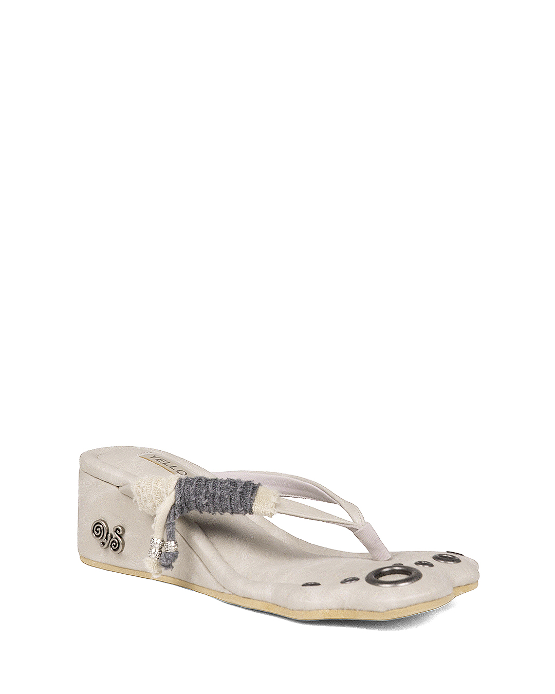 YELLO ANGELIC TONGS SANDALS M 新品 YELLO / GOAT MILK TONGS SANDALS