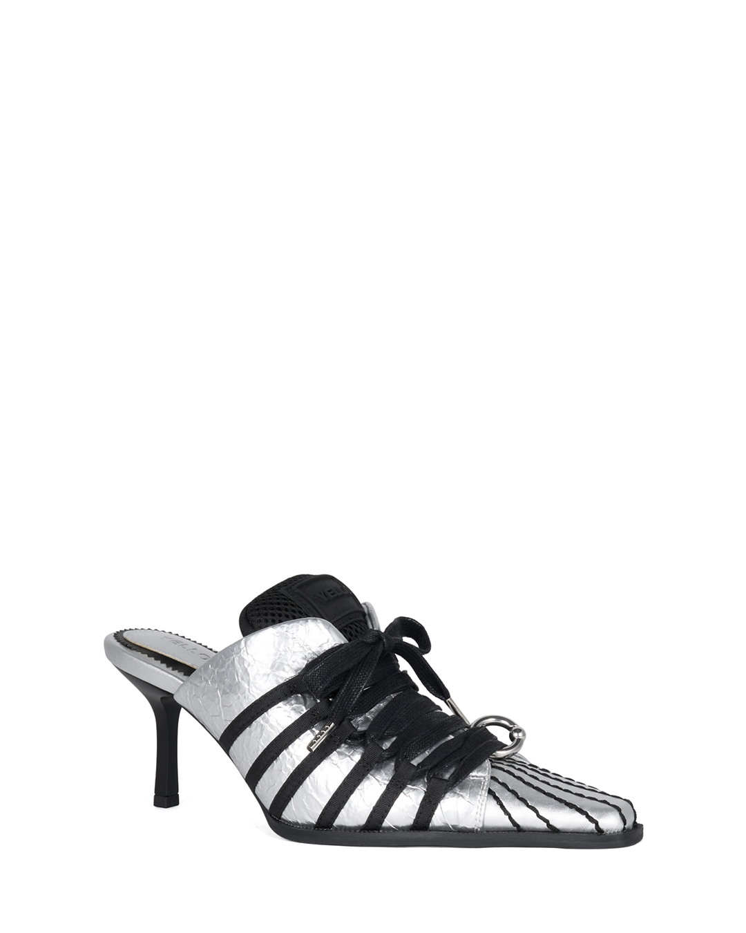 YELLO / STEEL SNEAKER MULES