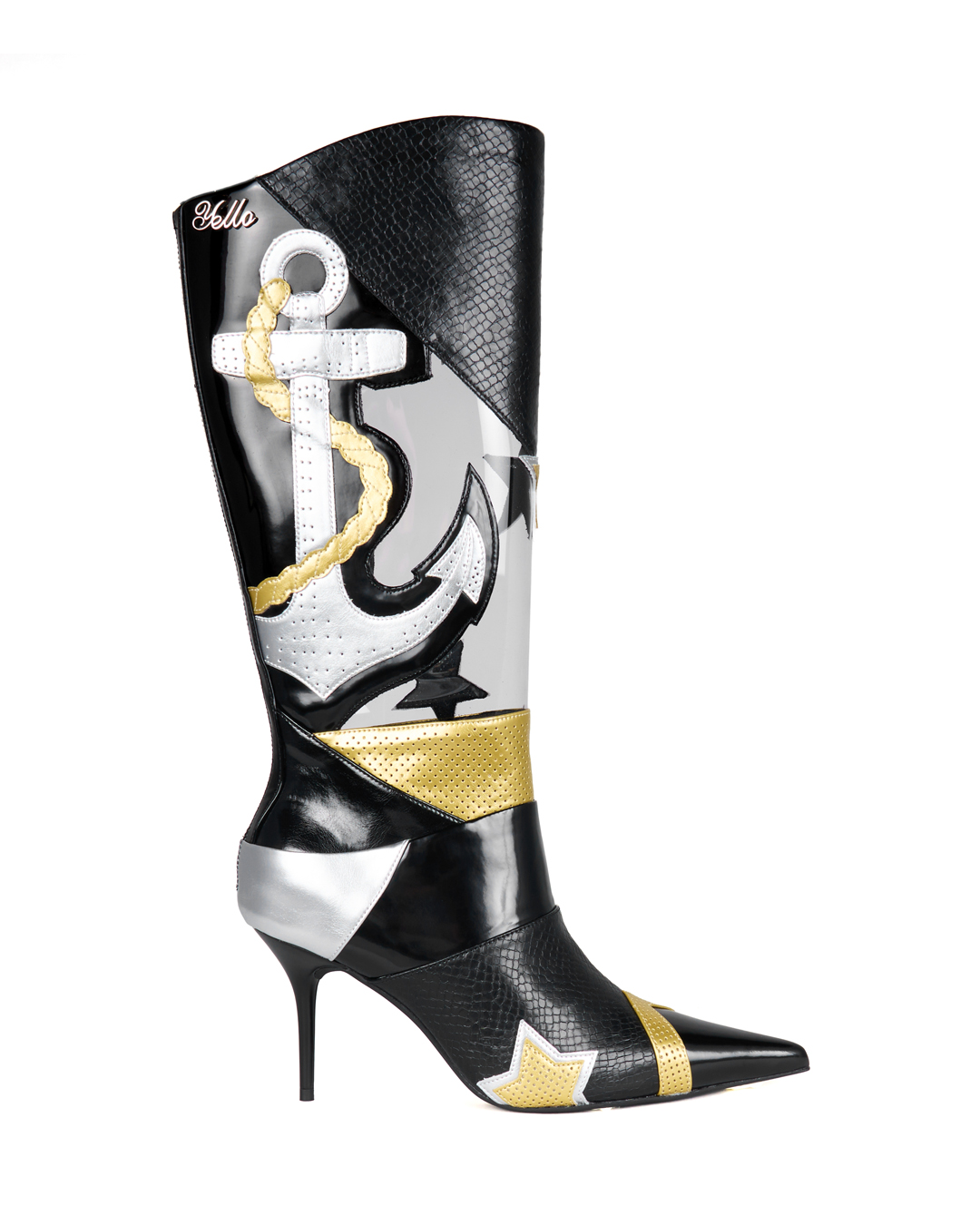 YELLO / ANCHOR STAR LONG BOOTS
