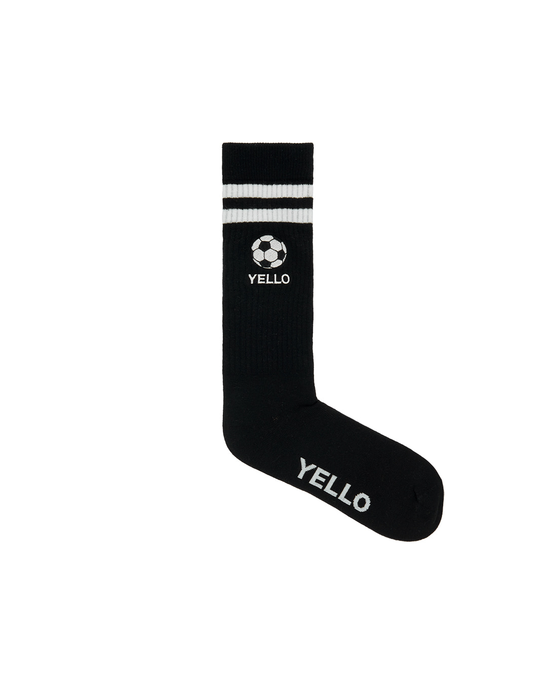 tsts striped sox black & yellow ソックス 靴下 tsts striped sox black & yellow ソックス 靴下 - レッグウェア
