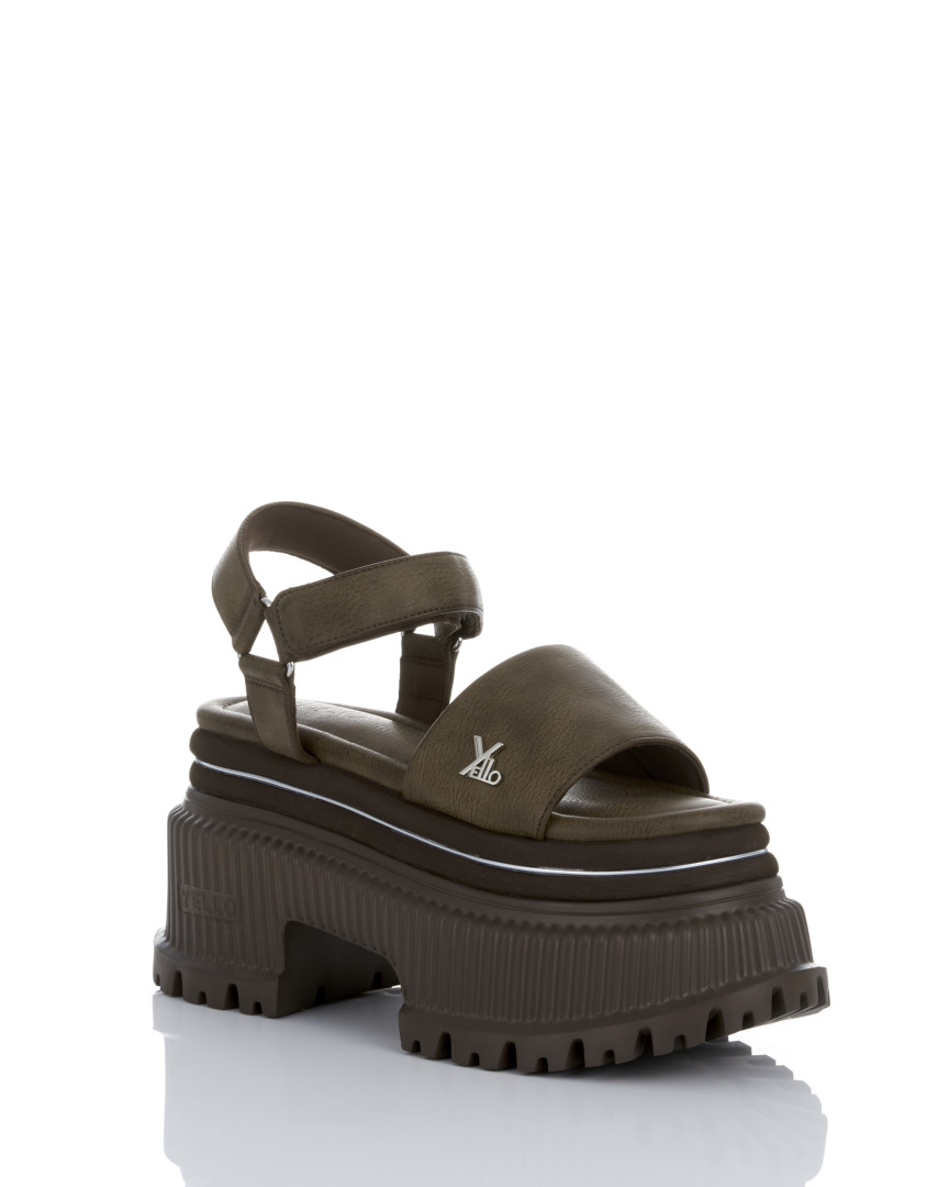 YELLO / BEAR PLATFORM SANDALS YELLO / BEAR PLATFORM SANDALS