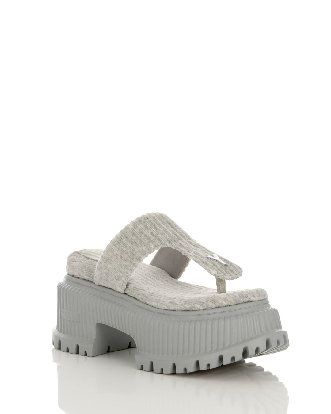 YELLO / SONGE PLATFORM TONGS SANDALS YELLO / SONGE PLATFORM TONGS SANDALS