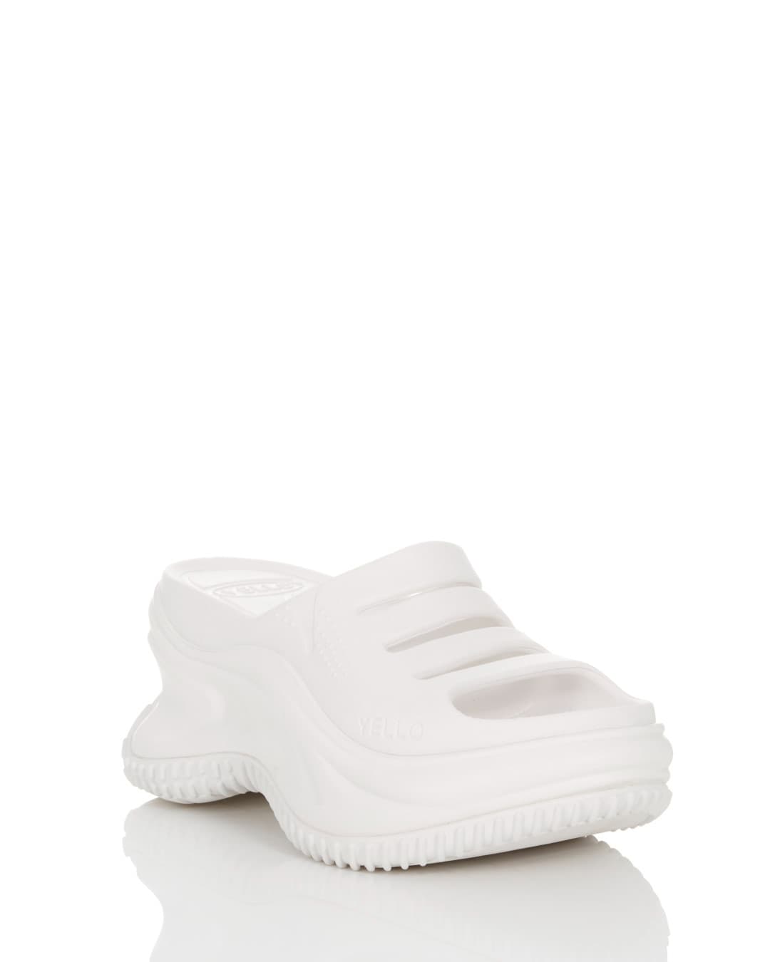 YELLO / FROST PLATFORM SANDALS