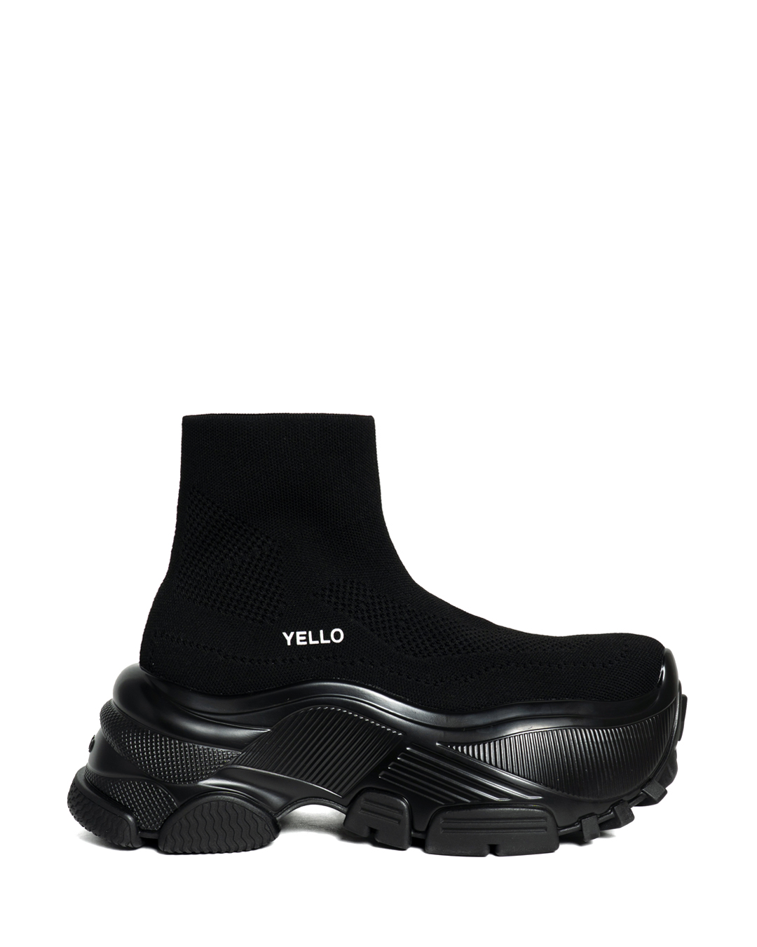 YELLO　BLACK　WHALE　SHORT　BOOTS　Mサイズ YELLO / BLACK WHALE SHORT BOOTS