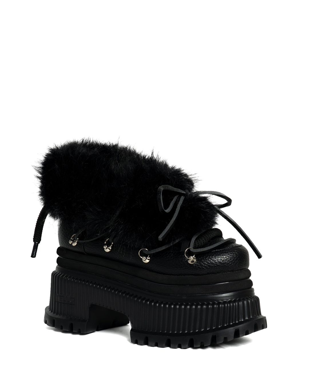 YELLO M PLATFORM SHORT BOOTS 厚底 YELLO / RIBA PLATFORM SHORT BOOTS