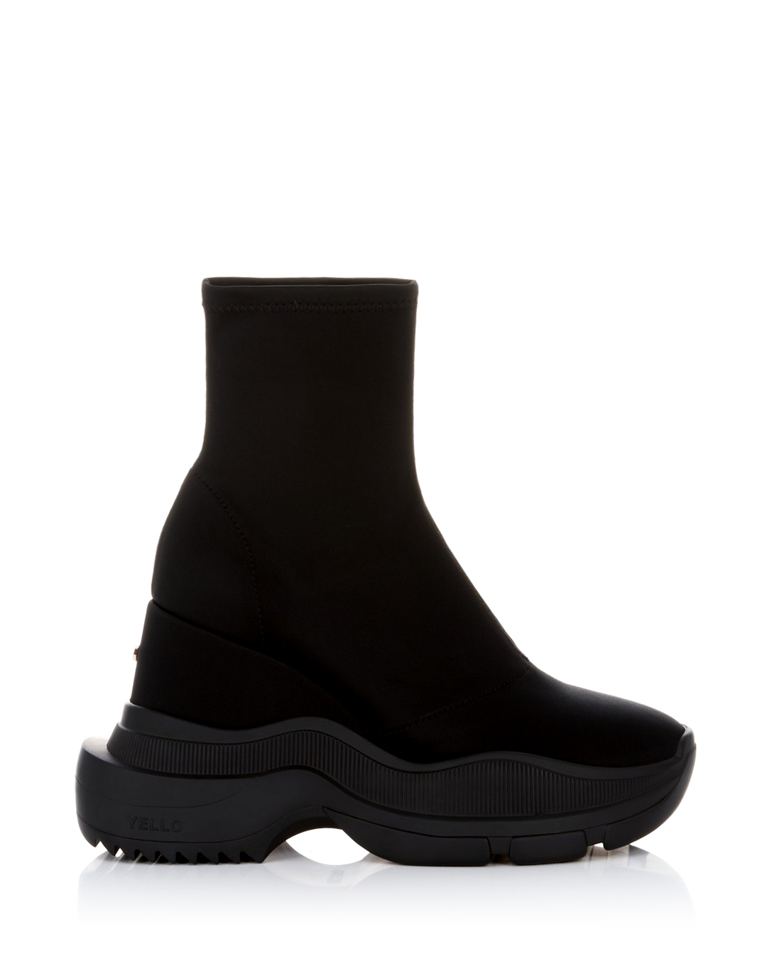 靴 YELLO BAISEN DOUBLE SNEAKER SHORT BOOTS YELLO / TOKYO BLACK DOUBLE SNEAKER SHORT BOOTS