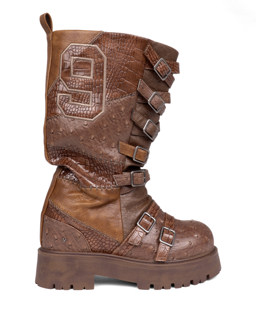 YELLO / EMBER MID-CALF BOOTS