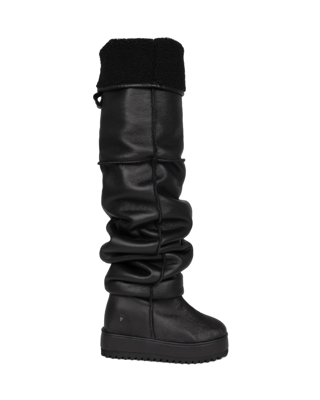 靴 YELLO JACOB LOOSE FIT LONG BOOTS sizeXL YELLO / JACOB LOOSE FIT LONG BOOTS