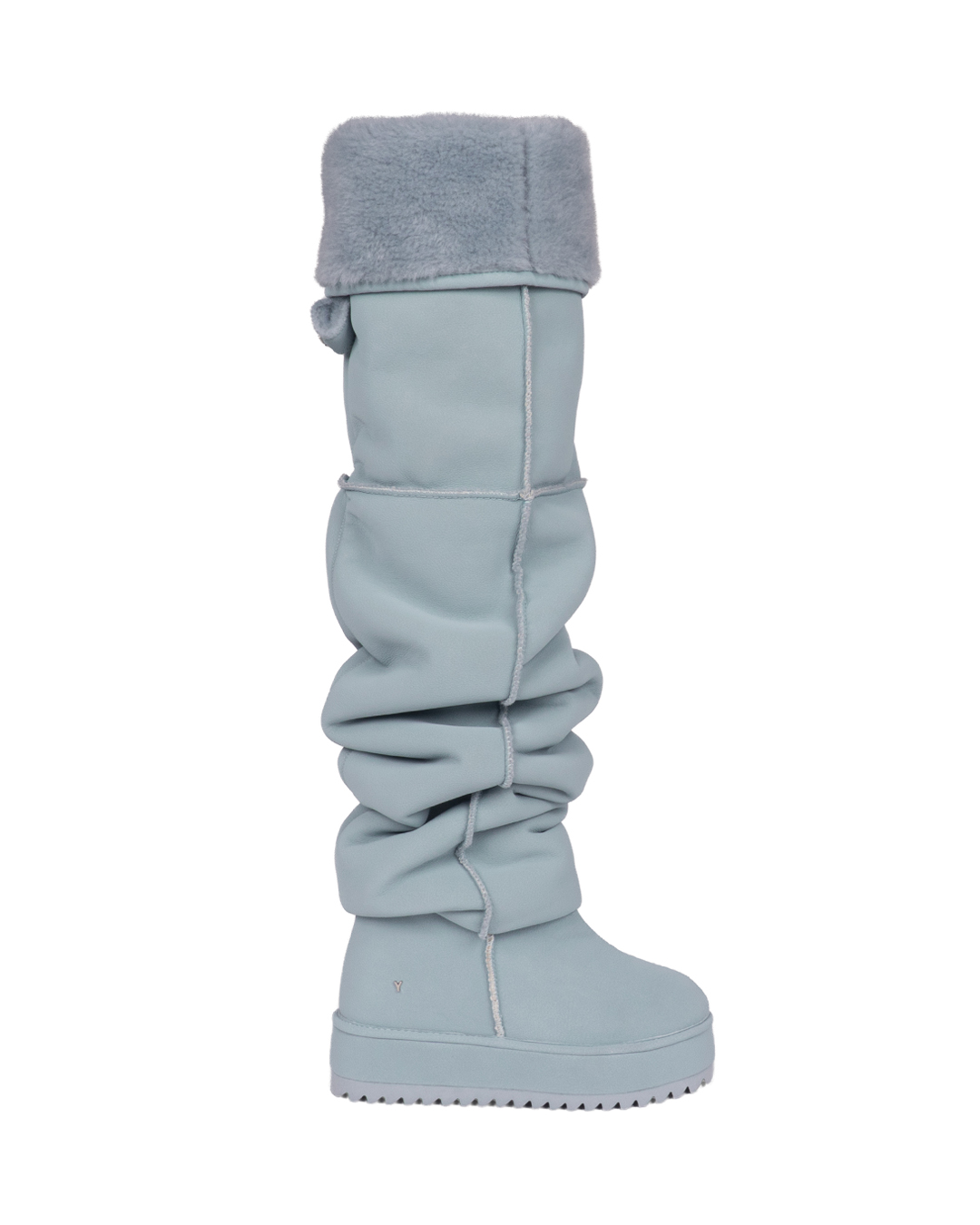 YELLO / ICY U LOOSE FIT LONG BOOTS
