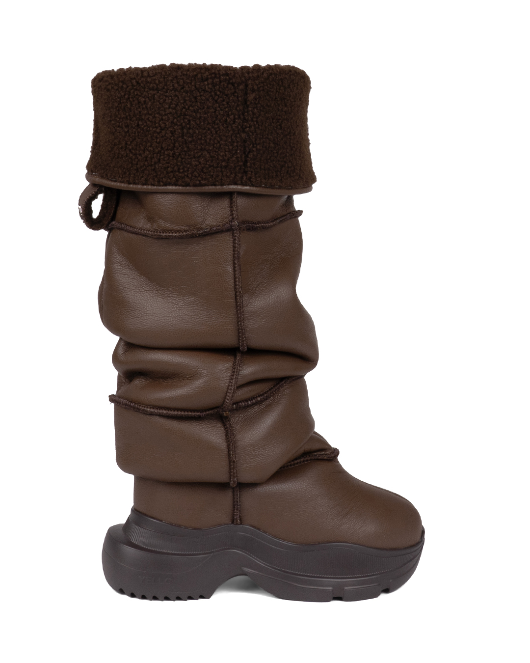 YELLO / TRUFFLE LONG BOOTS