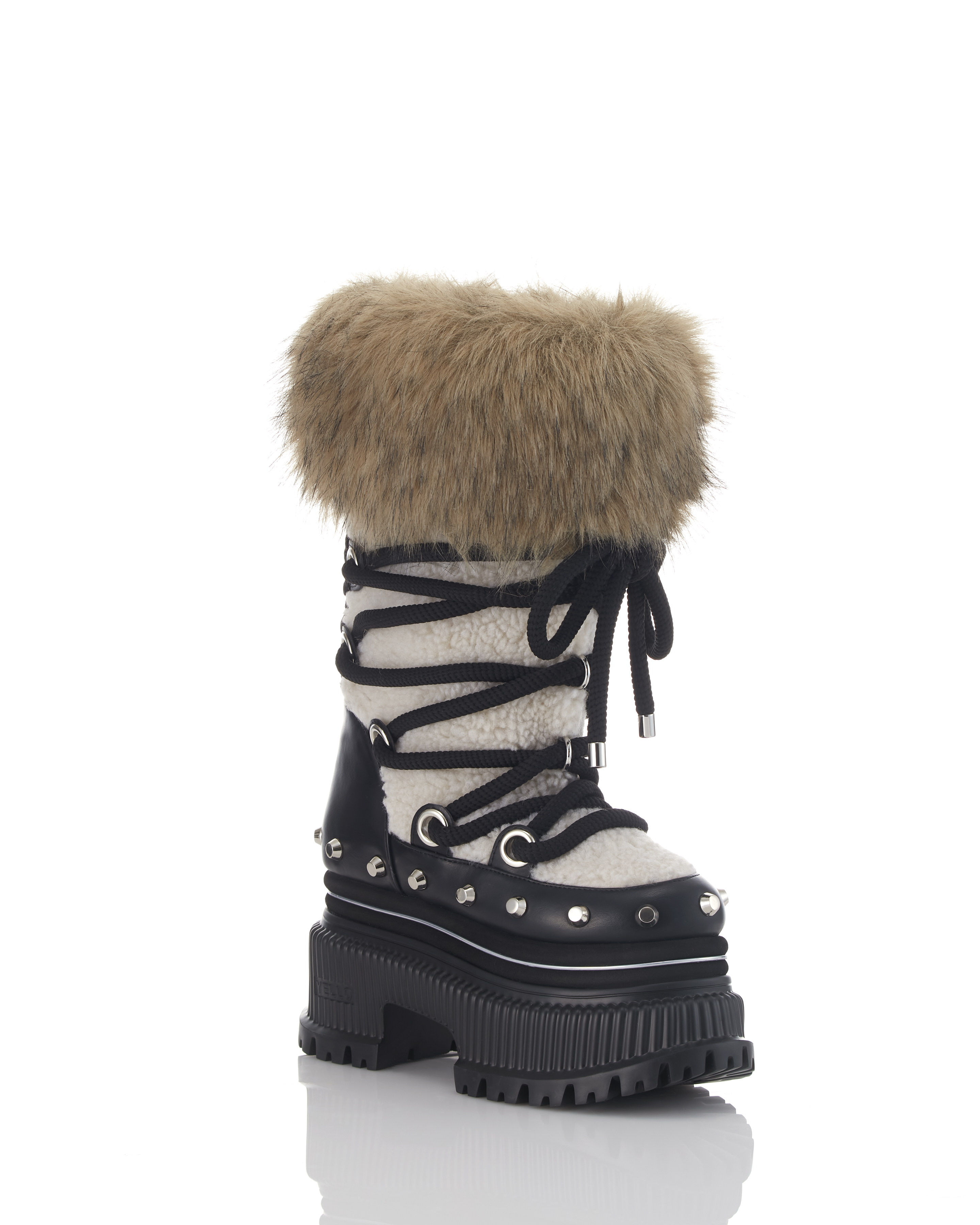 YELLO / TWO-TONE SHORT BOOTS