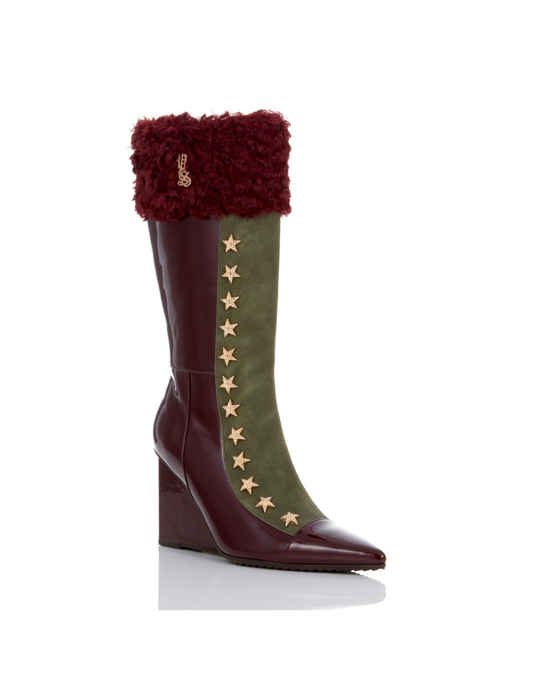 YELLO / MULLED WINE LONG BOOTS