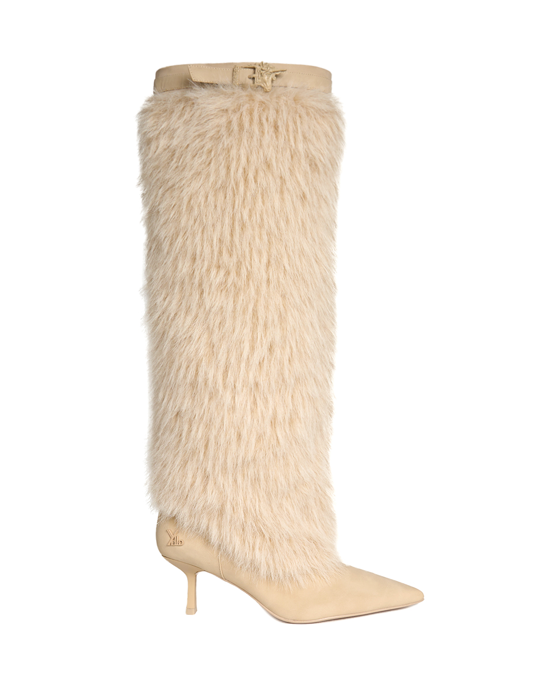 YELLO / SUGAR FROST LONG BOOTS