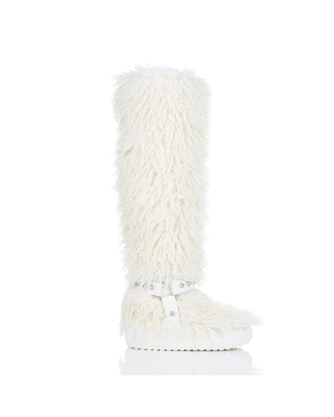 YELLO / BARBONE FAUX FUR BOOTS