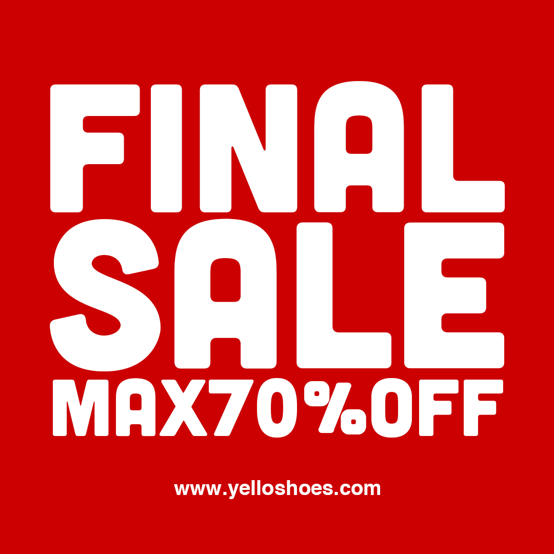 YELLO / FINAL SALEのお知らせ