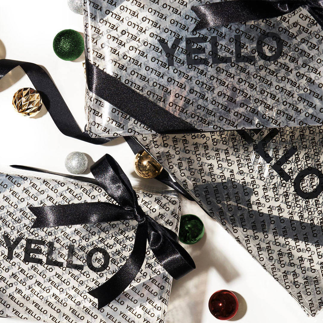 YELLO / FREE GIFT & FREE WRAPPING